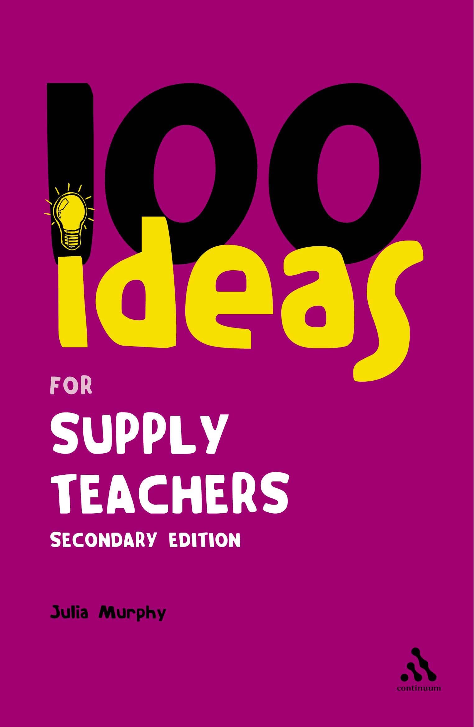 100 Ideas For Supply Teachers