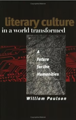 Literary Culture in a World Transformed